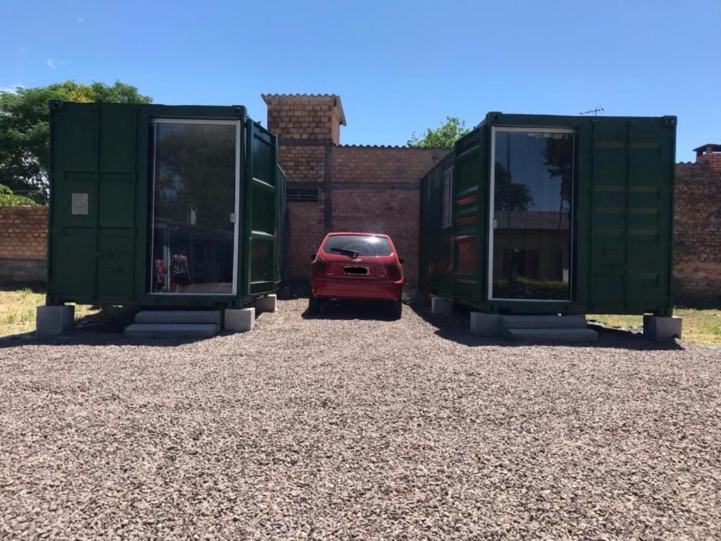 Hostel Container Vila Nova Alegrete Eksteriør billede